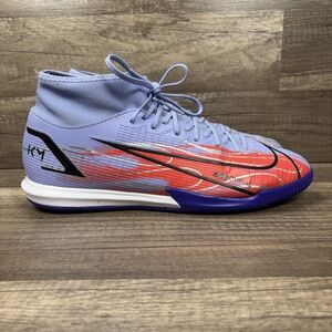 Nike Superfly 8 Academy Kylian Mbappe Purple Red Mens Size 10 DB2862-506 Sneaker